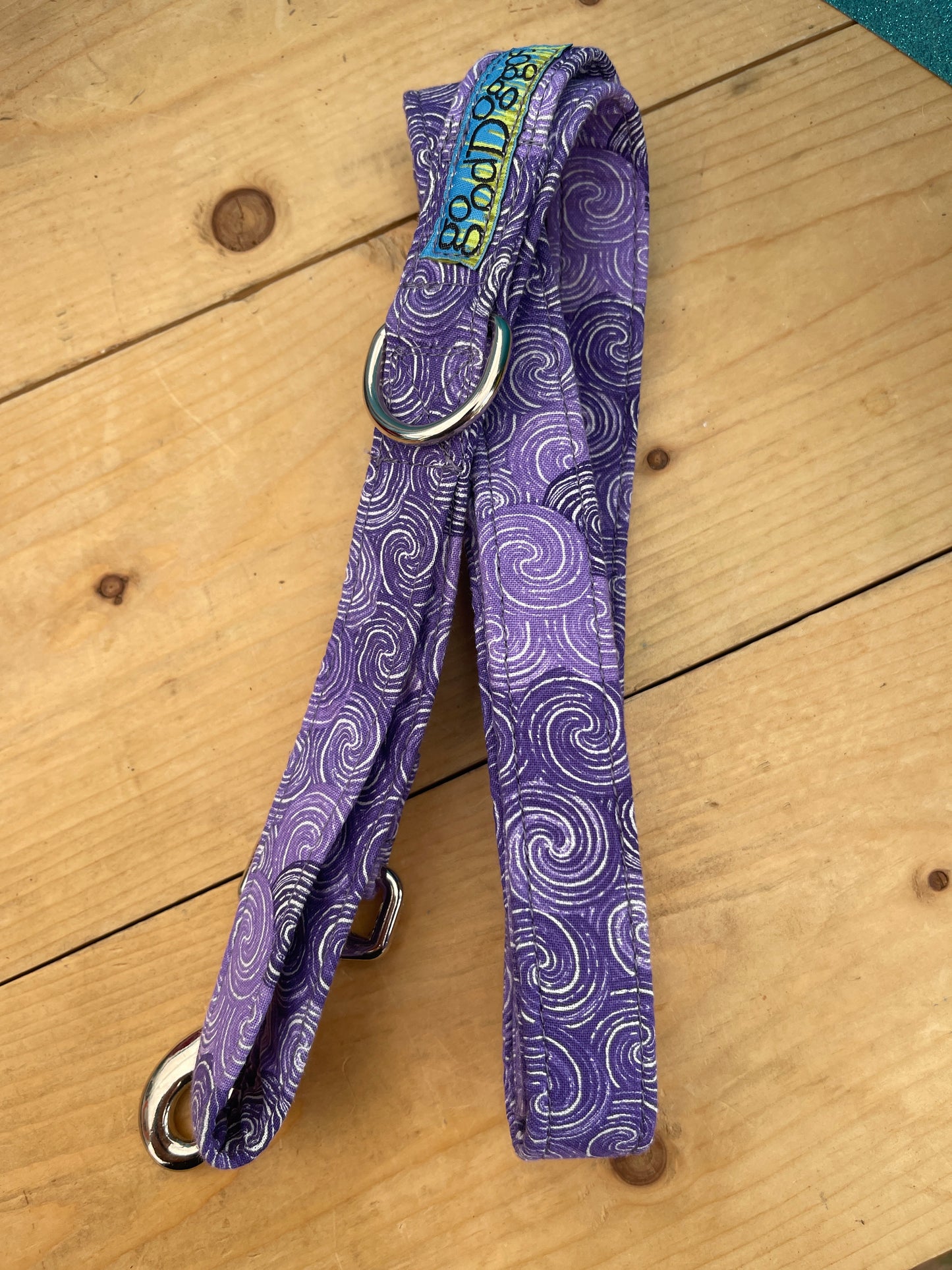 Purple Swirly Leash
