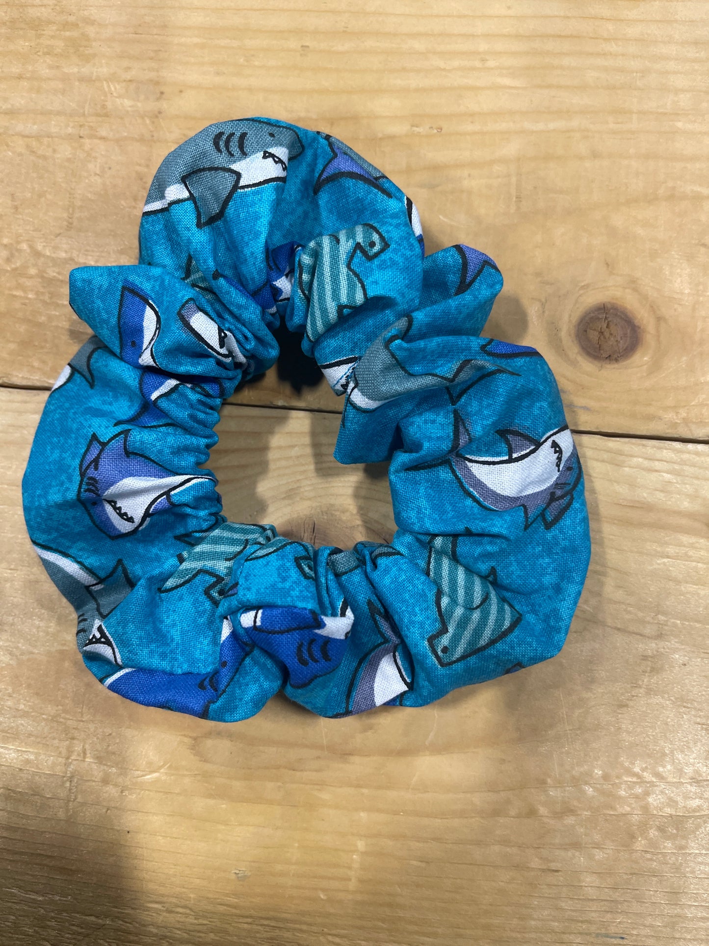 Sharks! Scrunchies