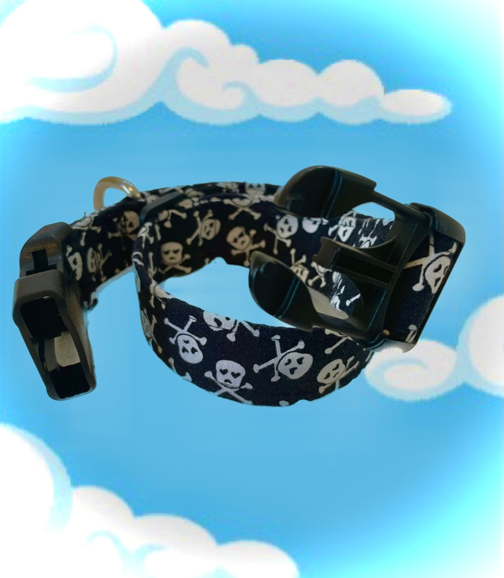 Black Skeletons Collar