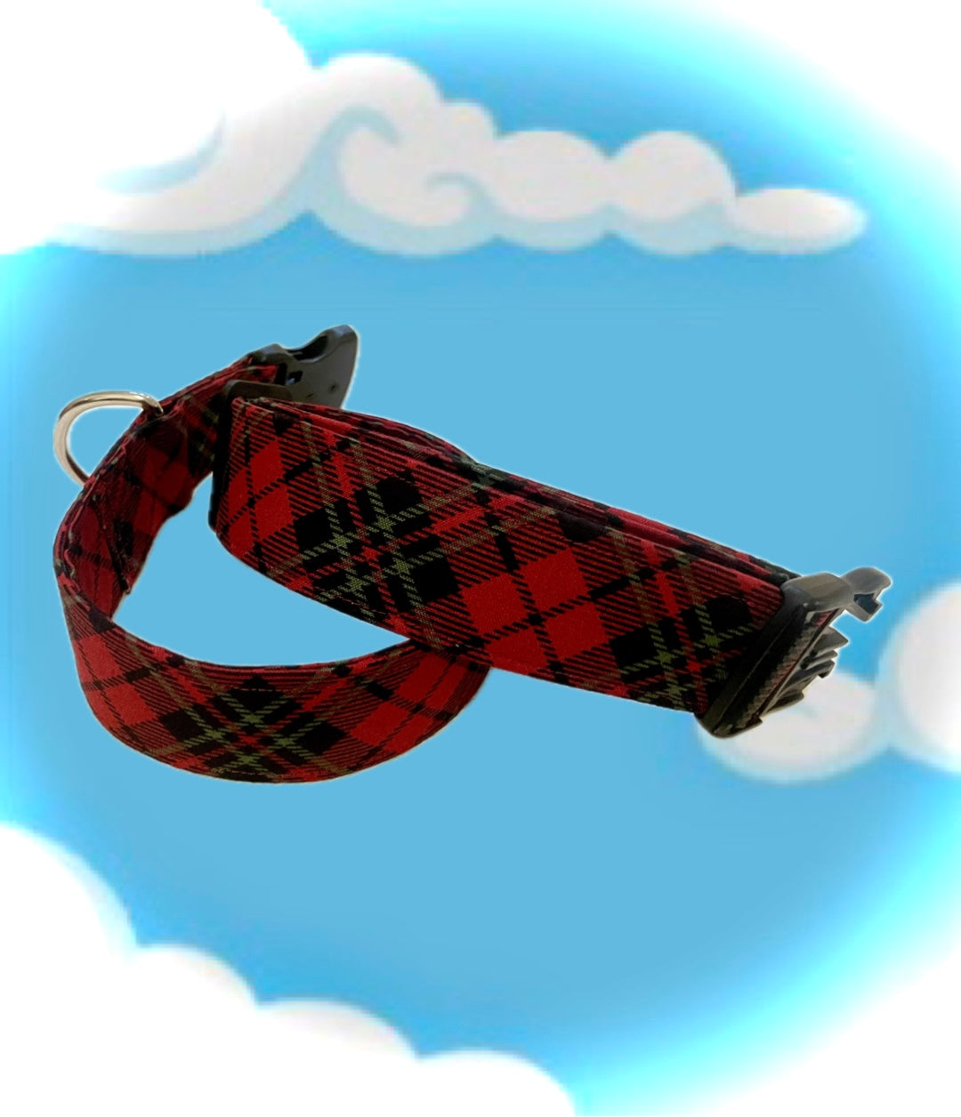 Christmas Plaid Collar