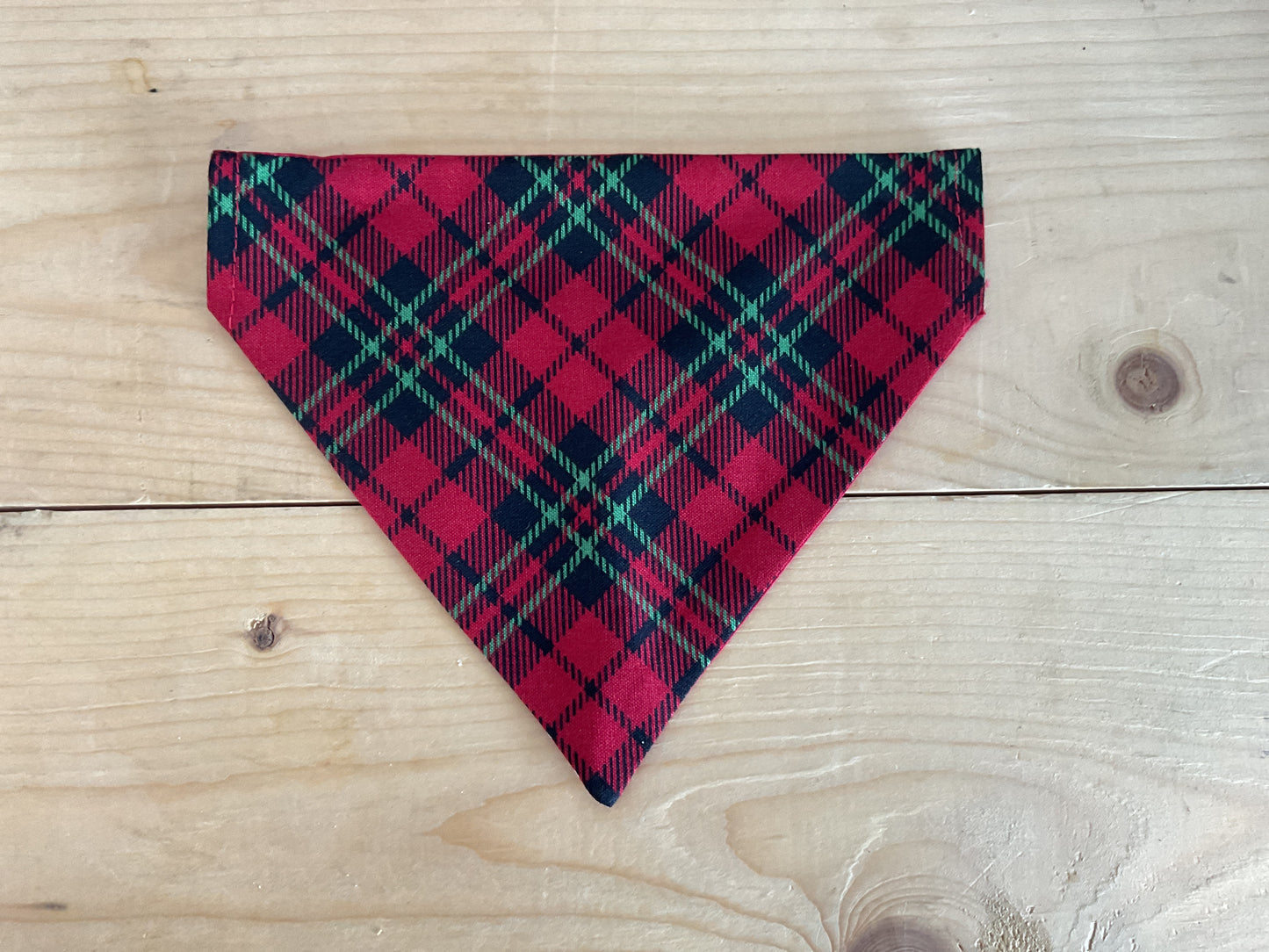 Christmas Plaid Bandana
