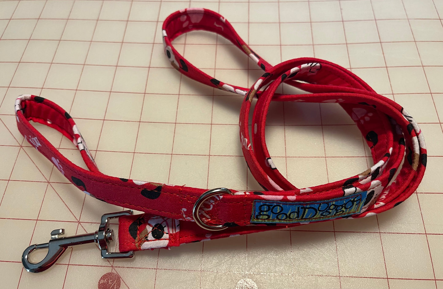 I Woof You (red) leash