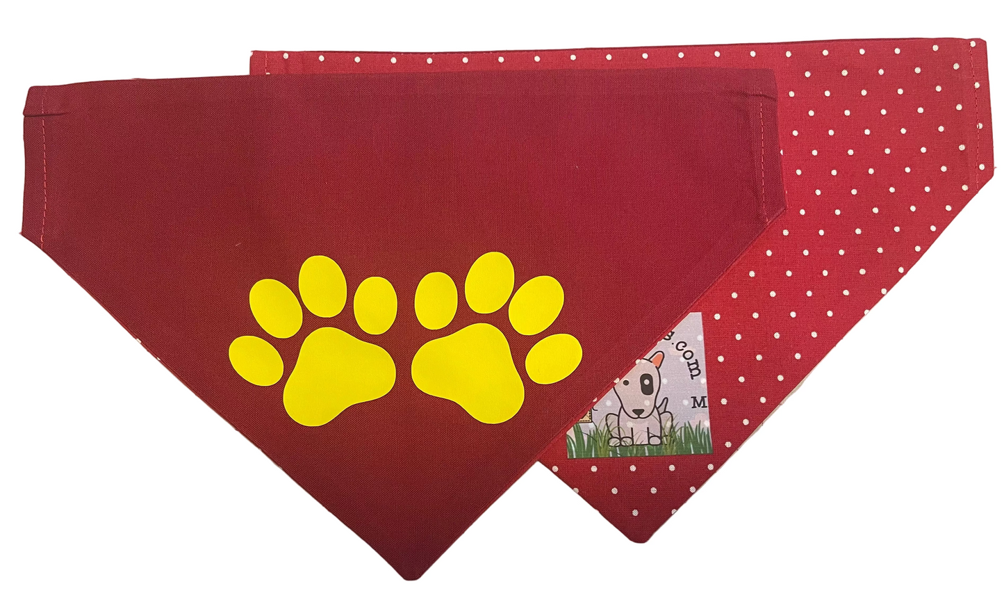 MARINES Yellow Paw Prints