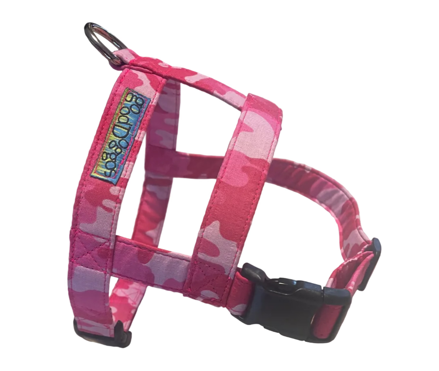 Pink camo Harness