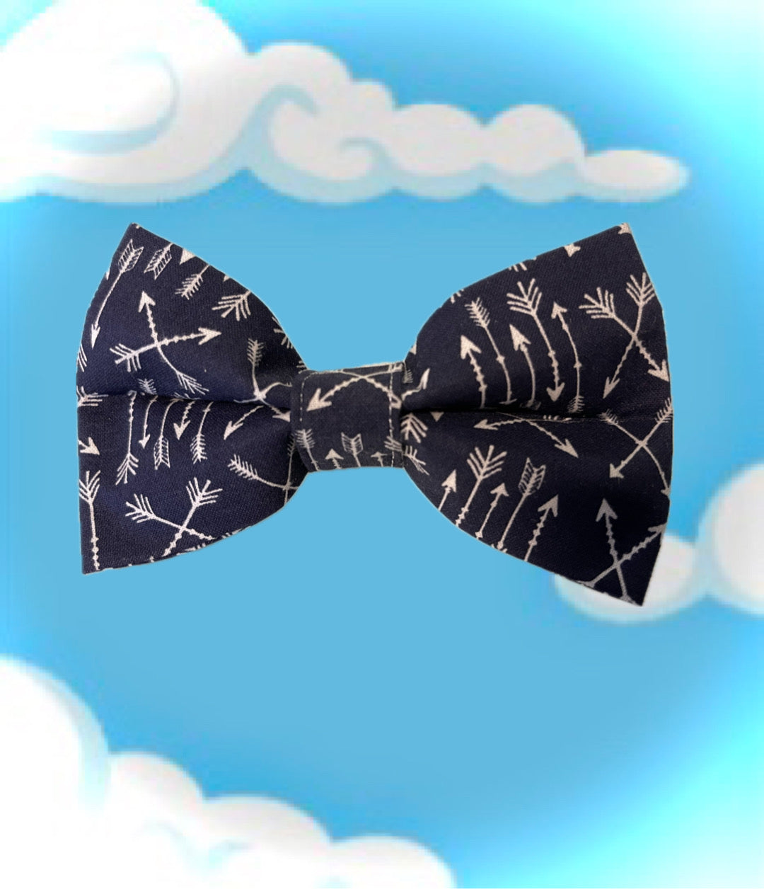 ARROWS ON NAVY Bow Tie
