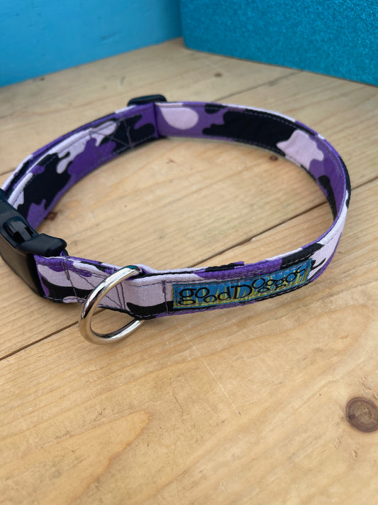 Purple Camo Collar