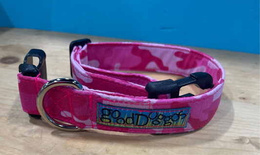 Pink Camo Collar
