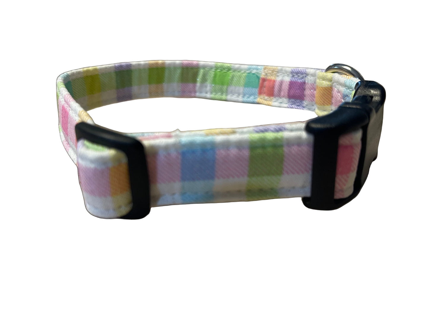 Pastel Plaid Collar