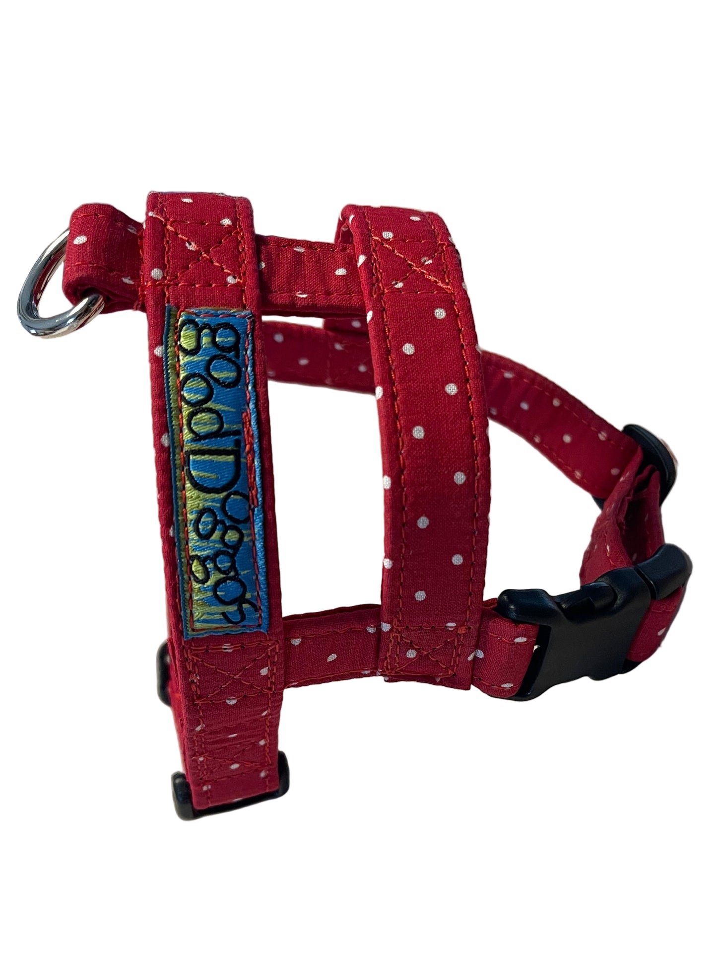 Polka Dots on Red Harness