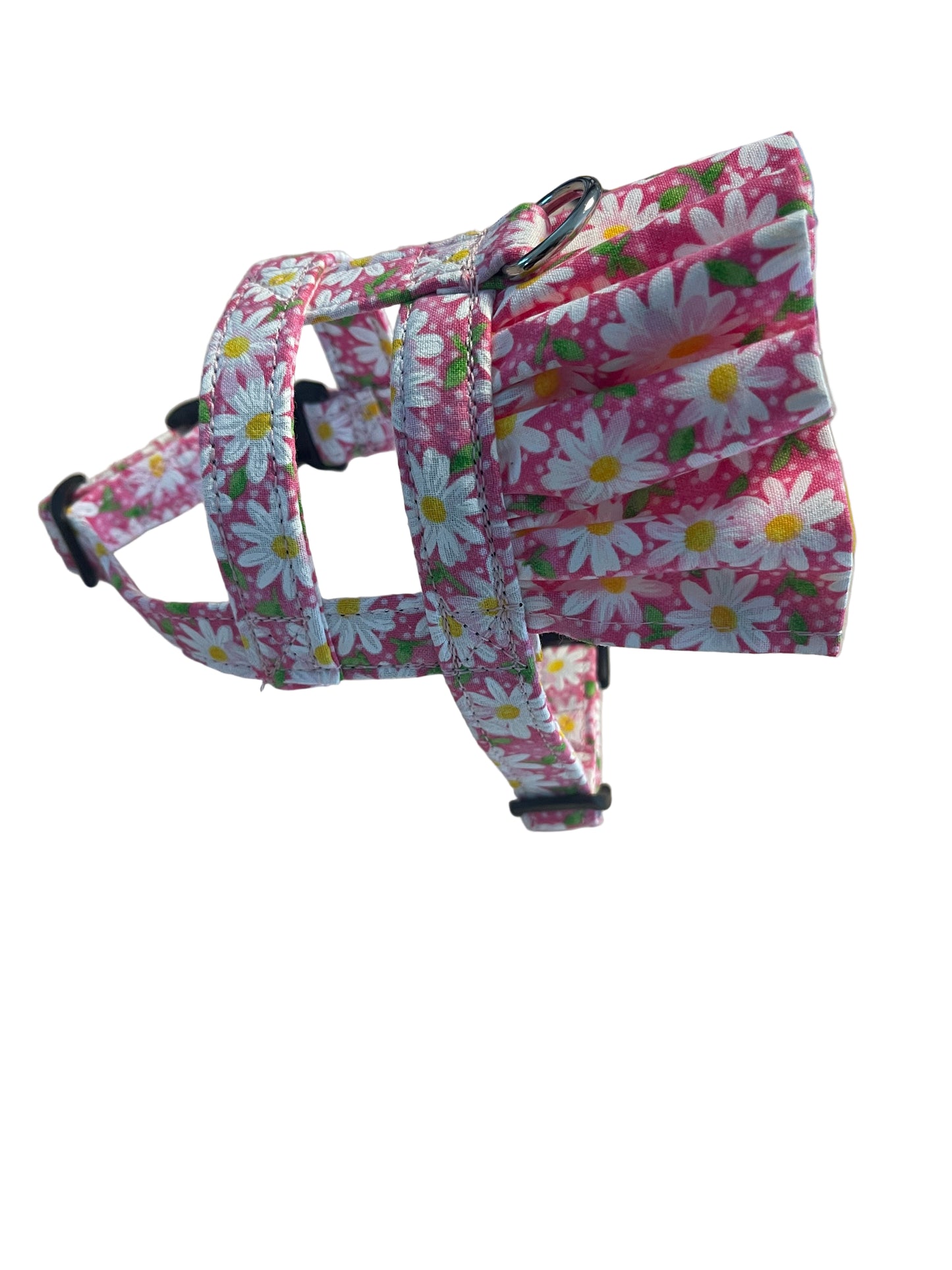 Pink Daisies Harness
