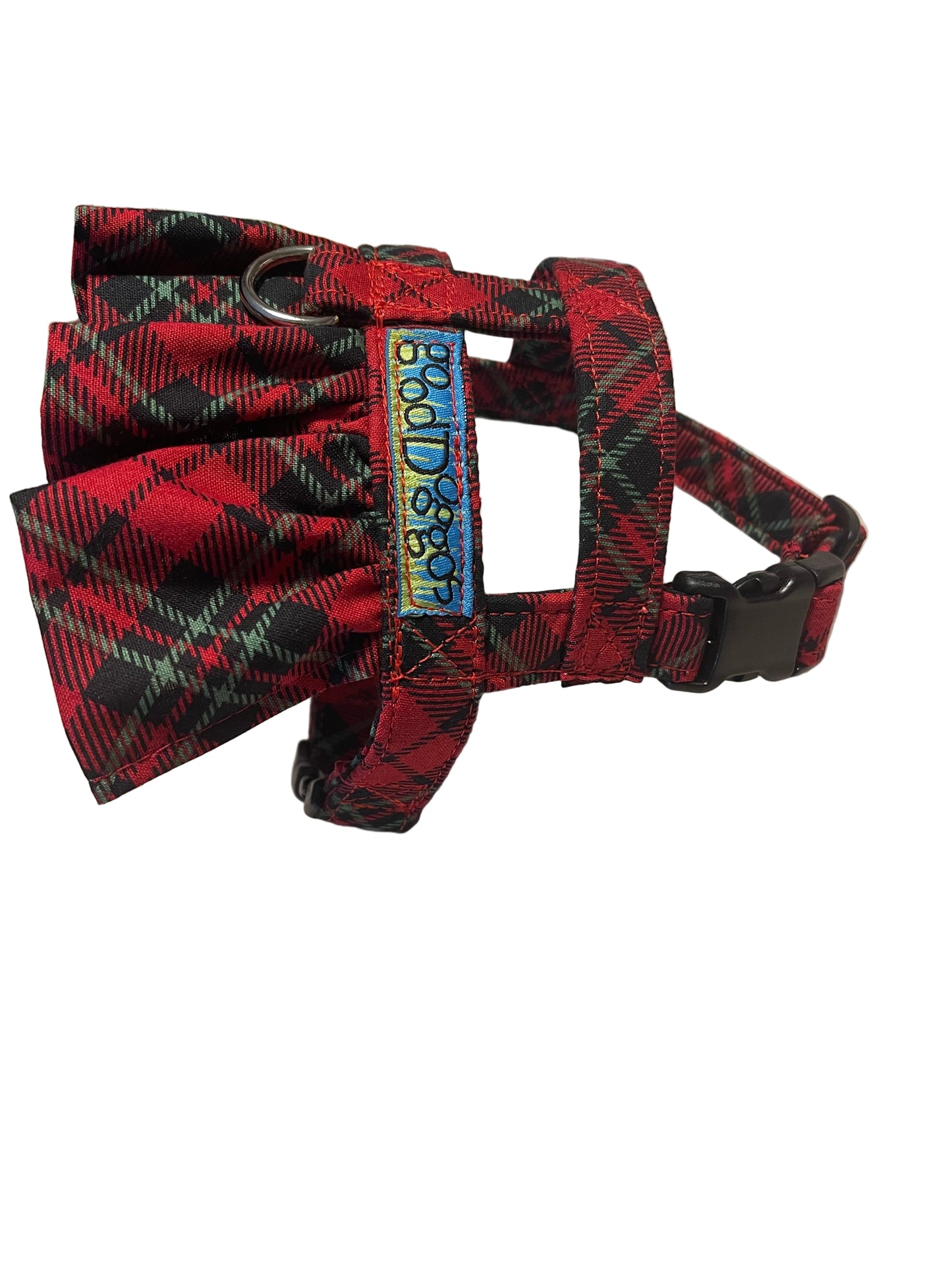 Christmas Plaid Harness