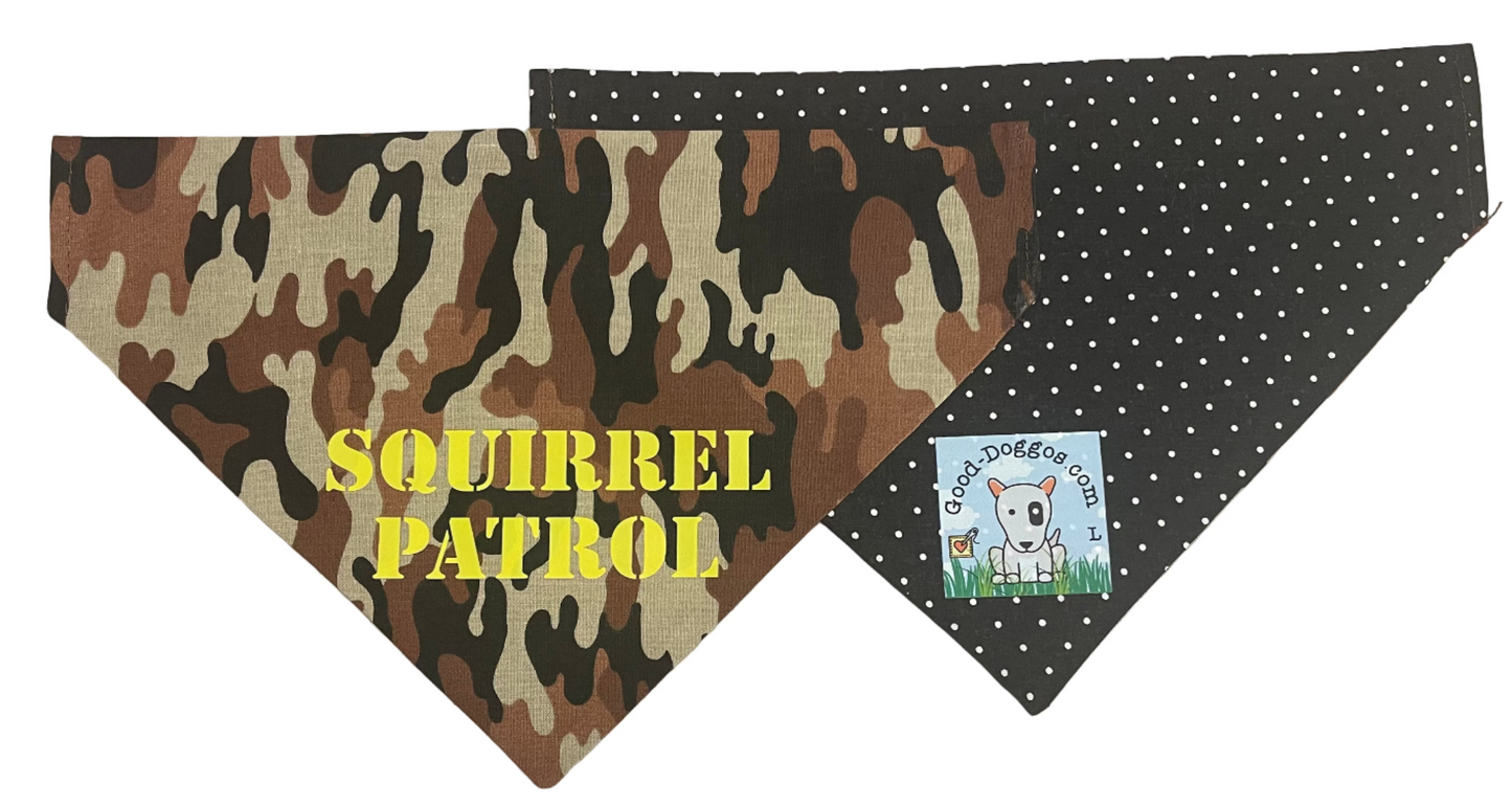 Squirrel Patrol Bandana