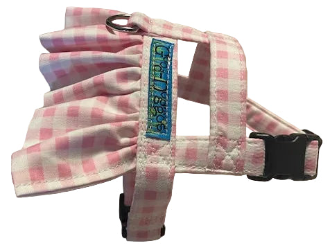Pink Gingham Harness