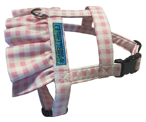 Pink Gingham Harness