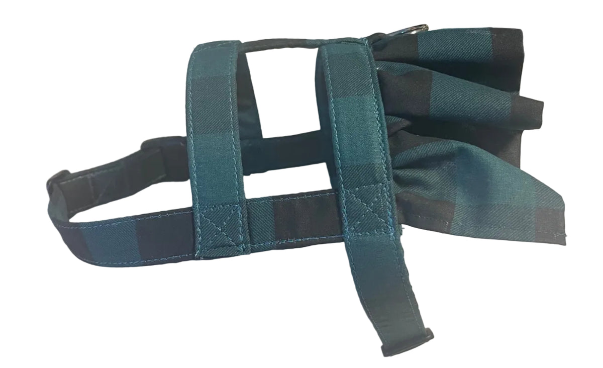 Buffalo Plaid Green Harness