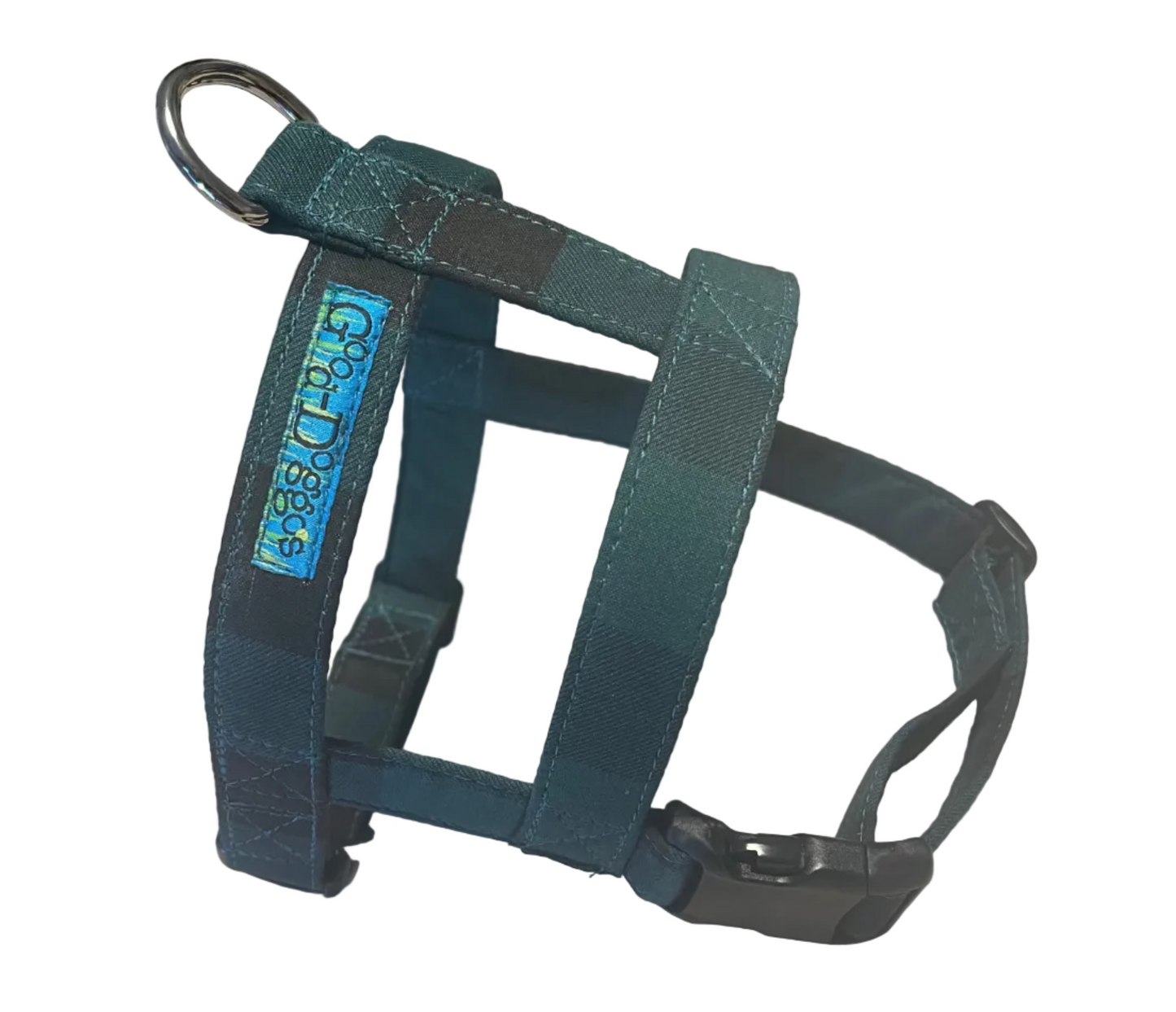 Buffalo Plaid Green Harness