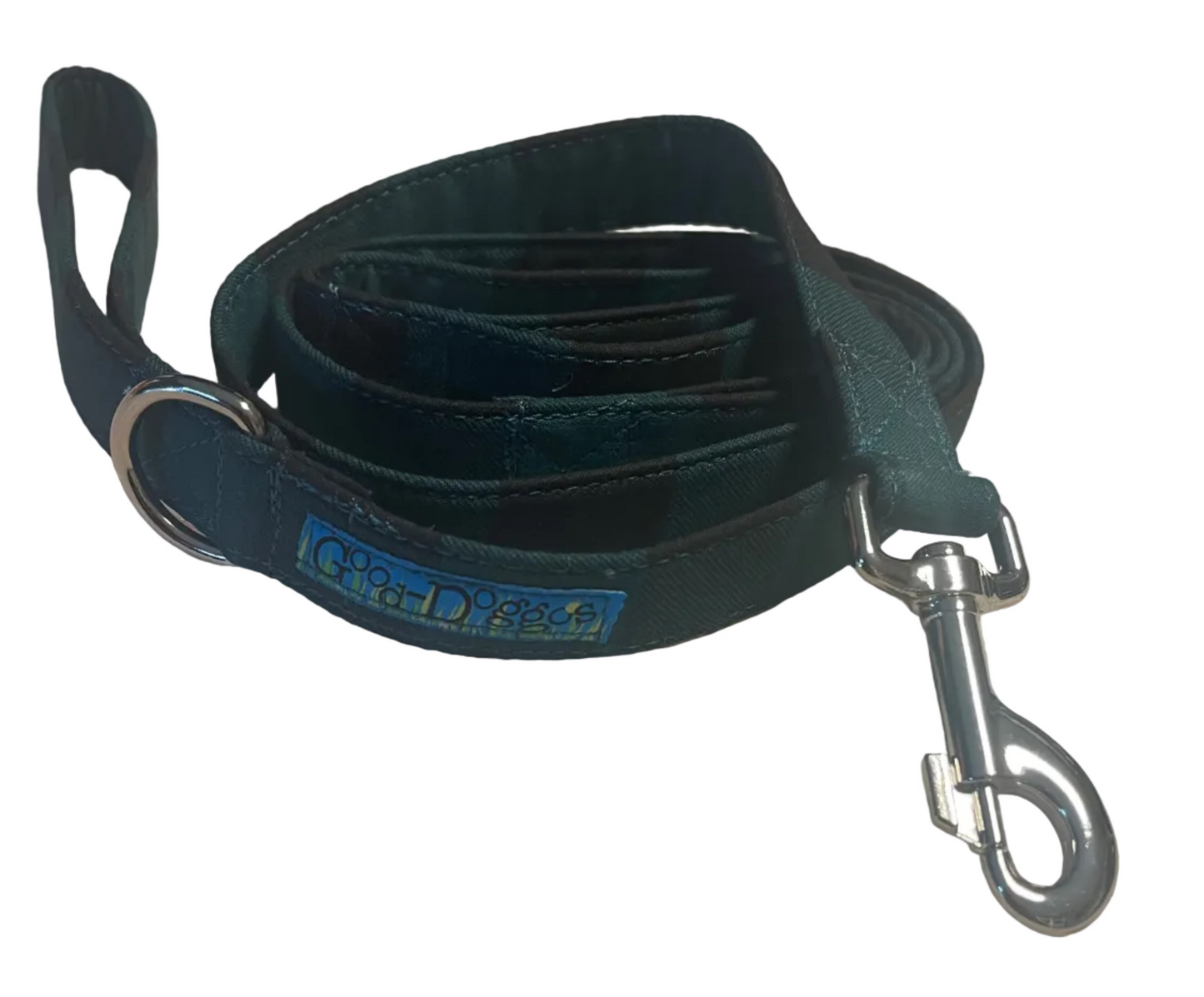 Buffalo Plaid Green Leash