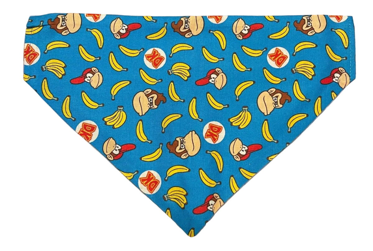 Donkey Kong Collector's Edition dog bandana front fabric