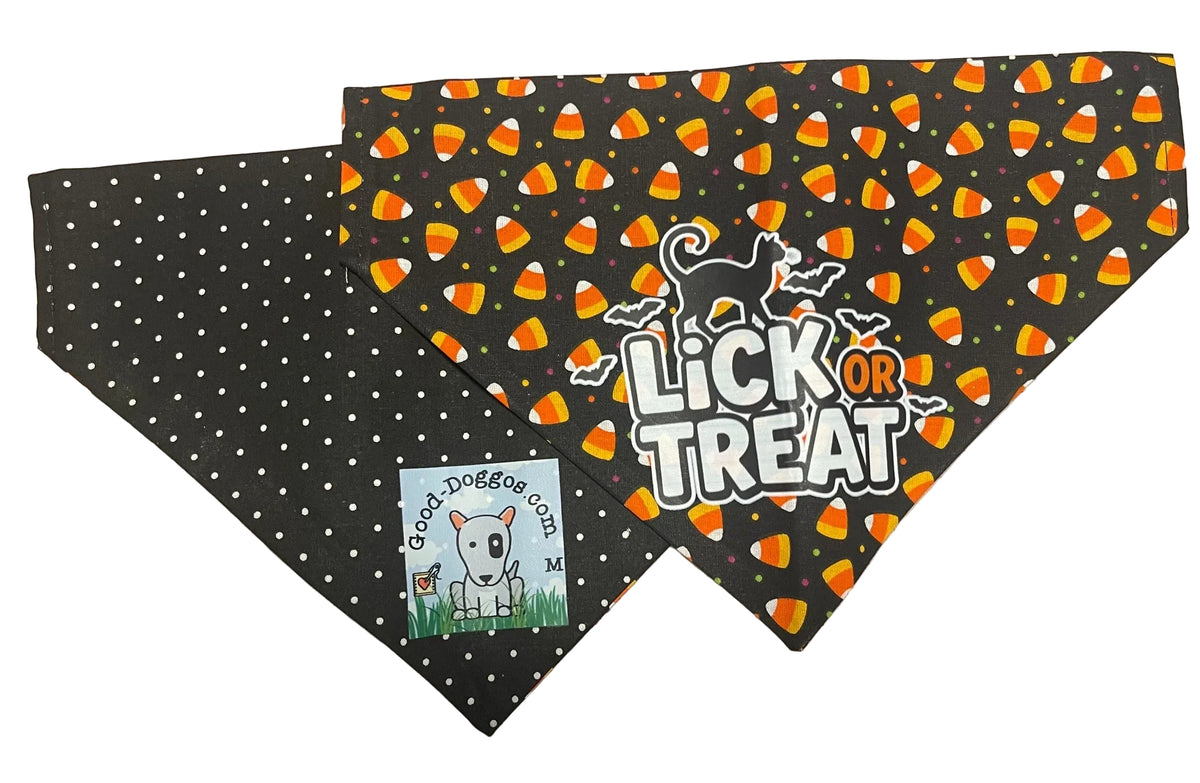 Lick Or Treat Blue Sky bandana